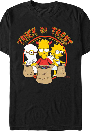 Trick Or Treat Simpsons T-Shirt
