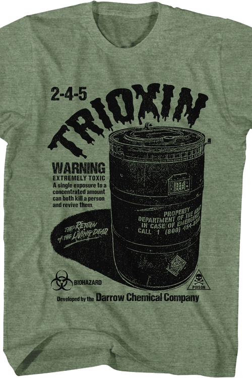 Trioxin Return Of The Living Dead T-Shirtmain product image