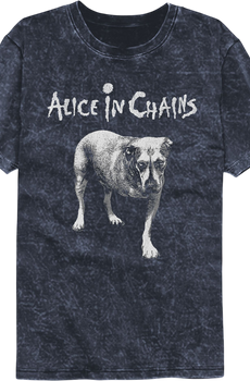 Tripod Alice In Chains Mineral Wash T-Shirt
