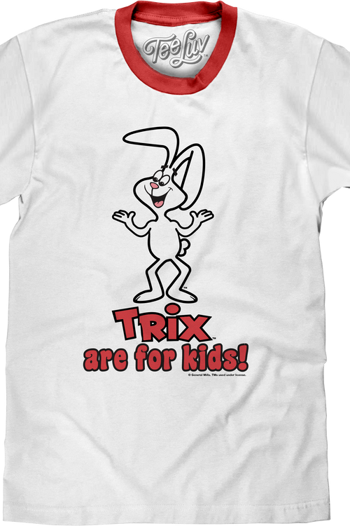 Trix Are For Kids Ringer Shirtmain product image