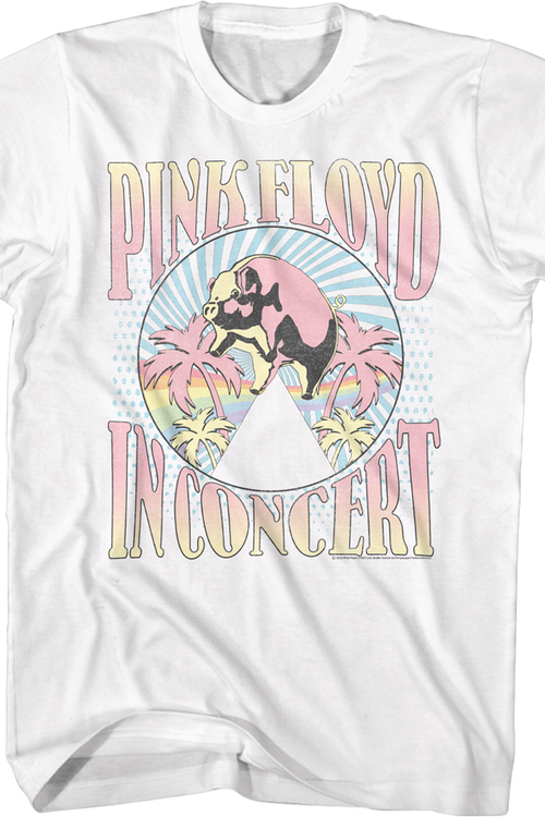 Tropical Pig Pink Floyd T-Shirtmain product image