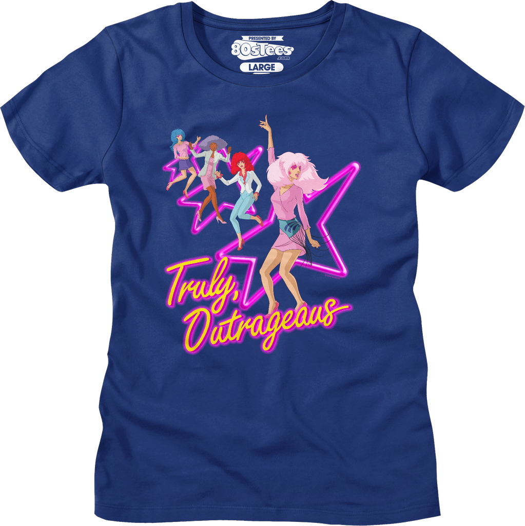 Truly Outrageous Rock Stars Jem And The Holograms T Shirt truly-outrageous-rock-stars-jem-and-the-holograms-t-shirt