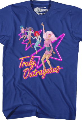 Truly Outrageous Rock Stars Jem And The Holograms T-Shirt
