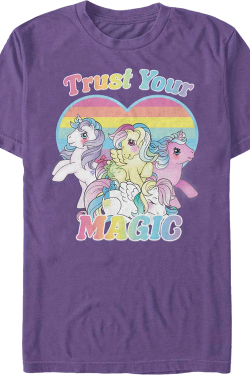 Trust Your Magic Rainbow Colors My Little Pony T-Shirtmain product image