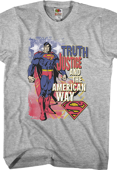 Truth Justice And The American Way Superman T-Shirt