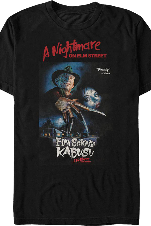 Turkish Poster A Nightmare On Elm Street T-Shirtmain product image