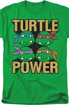 Turtle Power Collage Teenage Mutant Ninja Turtles T-Shirt