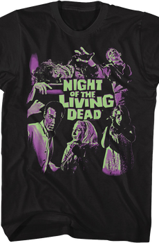 Two Tone Poster Night Of The Living Dead T-Shirt
