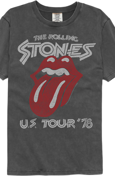 U.S. Tour '78 Rolling Stones Comfort Colors Brand T-Shirt