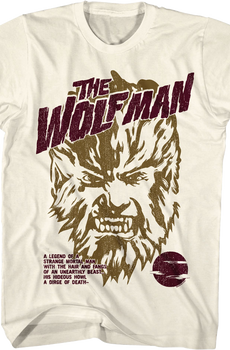 Unearthly Beast Wolf Man T-Shirt