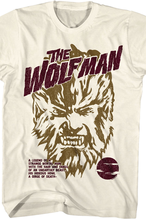 Unearthly Beast Wolf Man T-Shirtmain product image