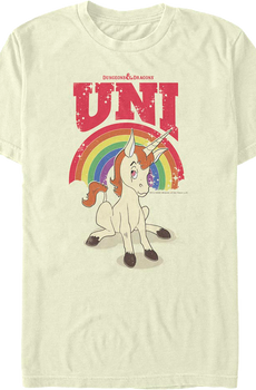Uni Rainbow Pose Dungeons & Dragons T-Shirt