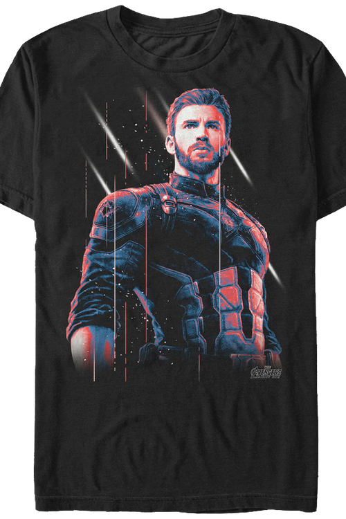 Unmasked Captain America T-Shirtmain product image