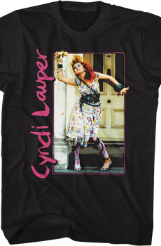 Unusual Pose Cyndi Lauper T-Shirt