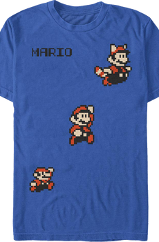 Run, Jump, Fly Super Mario Bros. T-Shirt