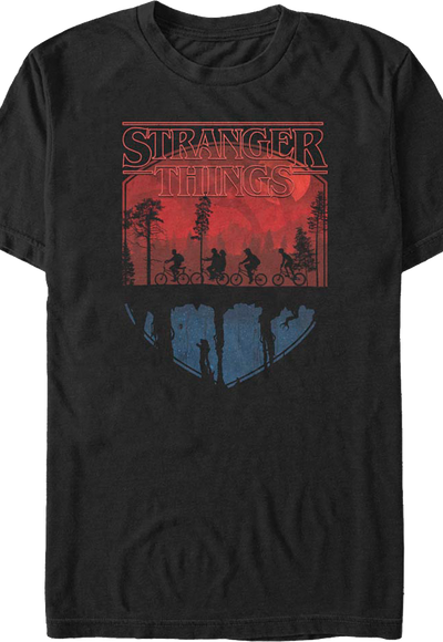 Upside Down Stranger Things T-Shirt