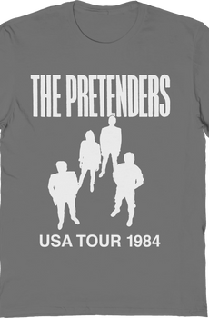 USA Tour 1984 Pretenders T-Shirt