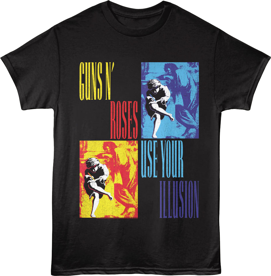guns 'n roses USE YOUR ILLUSION Tシャツ L Use Your Illusion Guns N' Roses T-Shirt