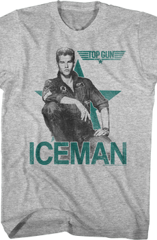 Val Kilmer Iceman Top Gun T-Shirt