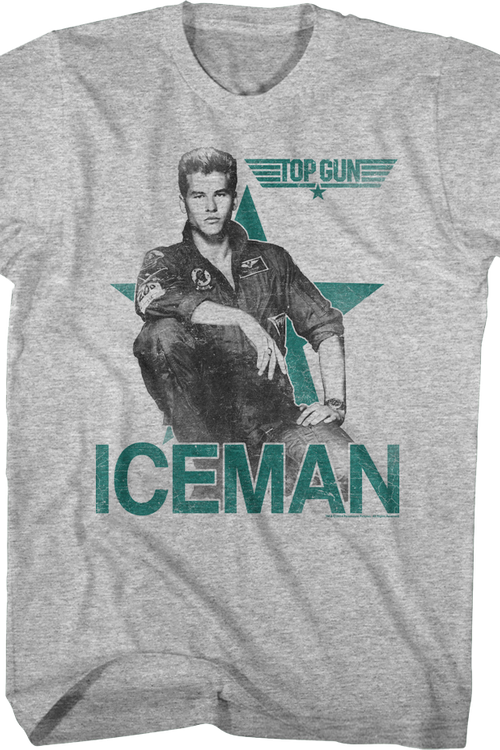 Val Kilmer Iceman Top Gun T-Shirtmain product image