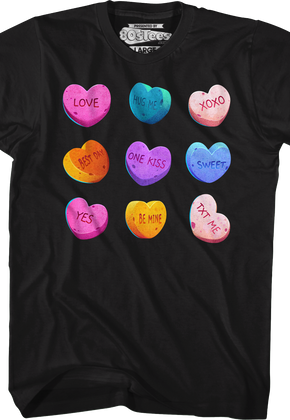 Valentine's Day Candy Hearts T-Shirt