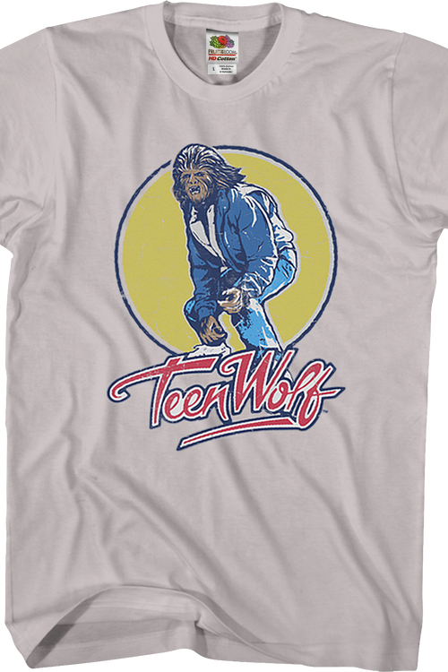Van Surfing Teen Wolf T-Shirtmain product image