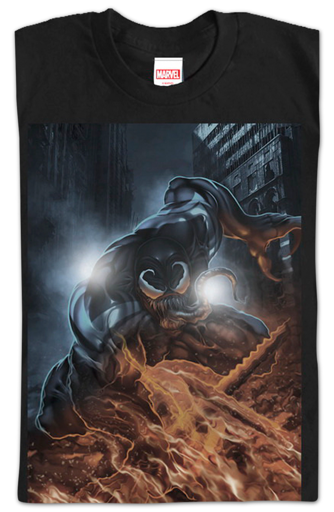 Marvel Viso Venom T-Shirt, Bianco, 3XL Alto Uomo Marvel Viso Venom T-Shirt, Bianco, 3XL Alto Uomo