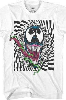 Venom Retro Illusion Marvel Comics T-Shirt