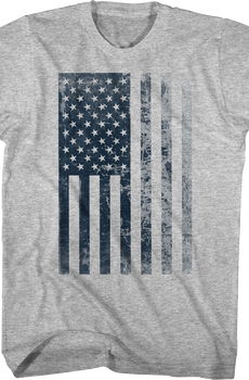 Vertical American Flag T-Shirt