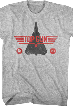 VF-1 Tomcat Silhouette Top Gun T-Shirt