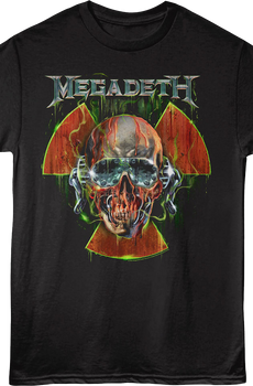 Vic Rattlehead Radioactive Megadeth T-Shirt