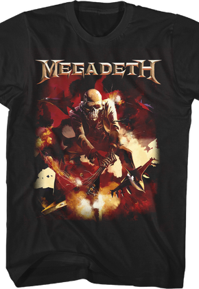 Vic Rattlehead's Guitar Megadeth T-Shirt