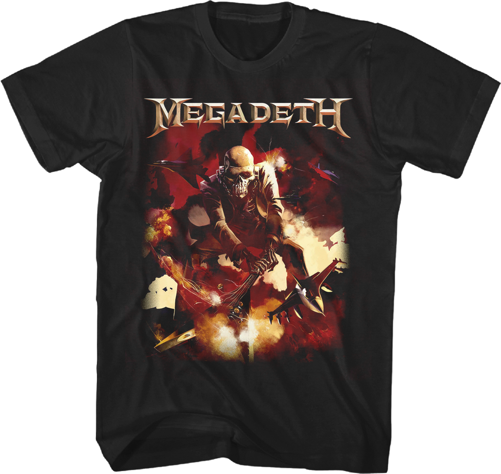 MEGADETH JAPAN THRONE VIC Tシャツ MEGADETH JAPAN THRONE VIC Tシャツ Tシャツ・アパレル
