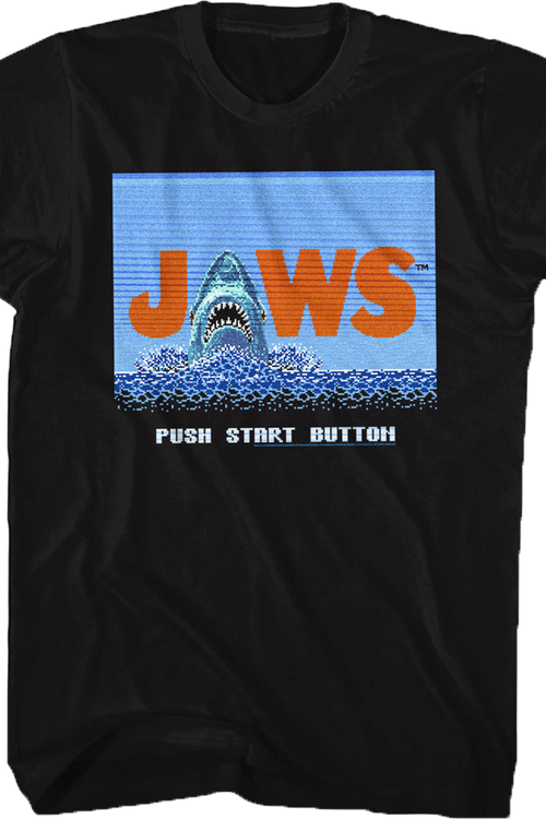 Video Game Jaws T-Shirtmain product image