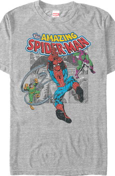 Villain Collage Spider-Man T-Shirt