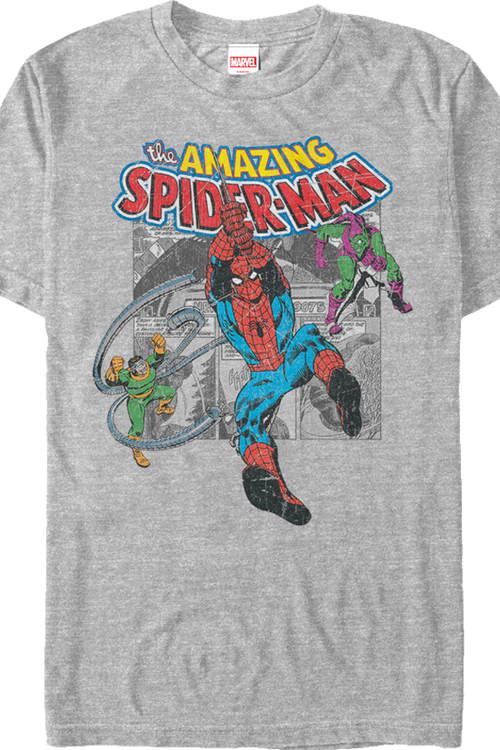 Villain Collage Spider-Man T-Shirtmain product image