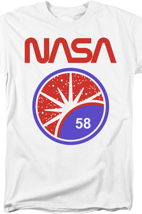 Vintage 58 Circle NASA T-Shirtmain product image