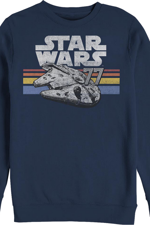 Vintage 77 Millennium Falcon Star Wars Sweatshirtmain product image