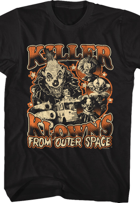 Vintage All-Star Collage Killer Klowns From Outer Space T-Shirt