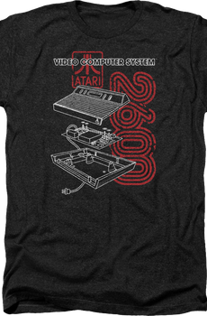 Vintage Atari 2600 Video Computer System T-Shirt