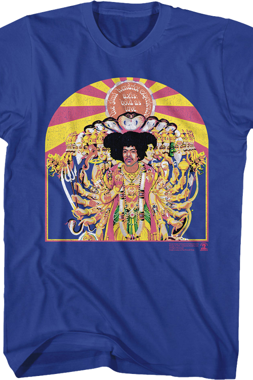 Vintage Axis Bold As Love Jimi Hendrix T-Shirtmain product image