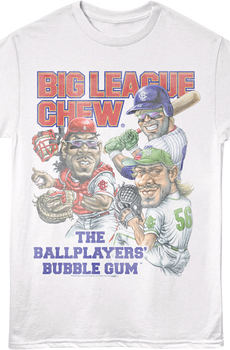 Vintage Ballplayers' Bubble Gum Big League Chew T-Shirt