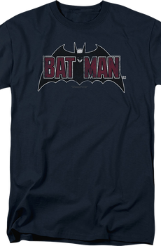 Vintage Blue Batman Logo DC Comics T-Shirt