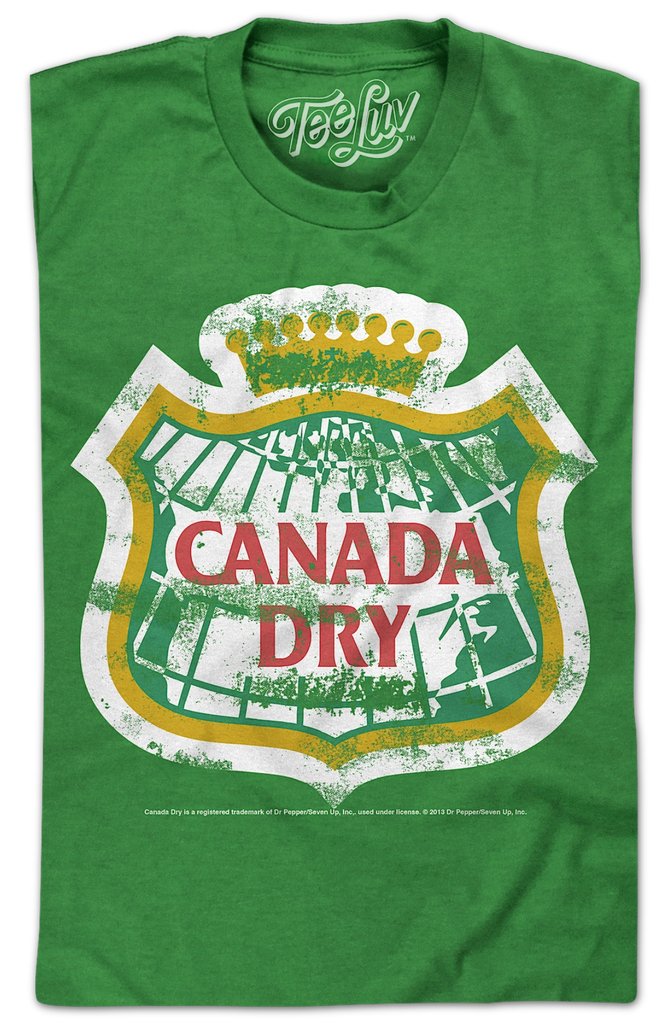 Canada dry t shirt on sale