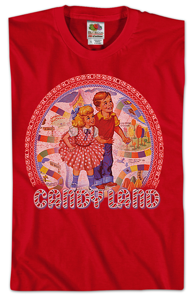 Vintage Candy Land T-Shirt: Mens Candyland T-Shirt
