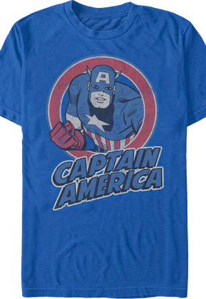Vintage Captain America Marvel Comics T-Shirt