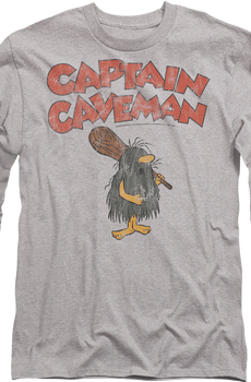 Vintage Captain Caveman Long Sleeve Shirt