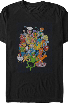 Vintage Cast Photo Muppets T-Shirt