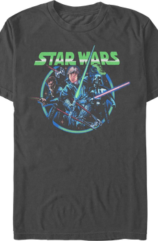 Vintage Circle Photo Star Wars T-Shirt