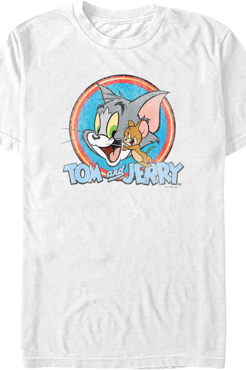 Vintage Circle Tom And Jerry T-Shirtmain product image